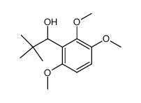 1-(2',3',6'-Trimethoxyphenyl)-2,2-dimethylpropan-1-ol结构式