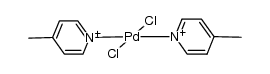PdCl2(4-MePy)2 Structure