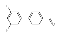3,5-二氟联苯-4-甲醛结构式