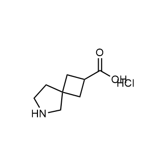 6-Azaspiro[3.4]Octane-2-carboxylic acid hydrochloride structure