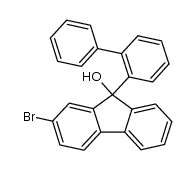 2-bromo-9-(2-biphenylyl)-9-hydroxyfluorene Structure