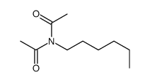 N-acetyl-N-hexylacetamide Structure