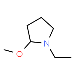 Pyrrolidine, 1-ethyl-2-methoxy- (9CI) picture