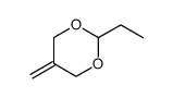 2-ethyl-5-methylene-[1,3]dioxane Structure