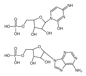 [(2R,3R,4R,5R)-5-(4-amino-2-oxopyrimidin-1-yl)-3,4-dihydroxyoxolan-2-yl]methyl dihydrogen phosphate,[(2R,3R,4R,5R)-5-(6-aminopurin-9-yl)-3,4-dihydroxyoxolan-2-yl]methyl dihydrogen phosphate Structure