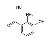 1-(2-amino-3-hydroxy-phenyl)-ethanone, hydrochloride Structure