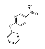 2-甲基-3-硝基-6-苯氧基吡啶结构式