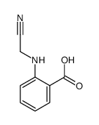 2-(cyanomethylamino)benzoic acid结构式