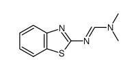 Methanimidamide, N-2-benzothiazolyl-N,N-dimethyl- (9CI)结构式