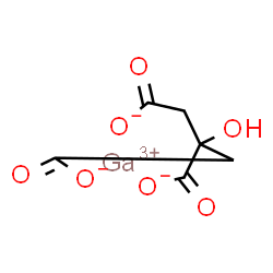 Gallium citrate结构式