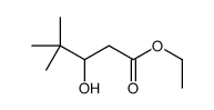 ethyl 3-hydroxy-4,4-dimethylpentanoate结构式