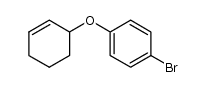 p-Brom-phenyl-oxy-3-cyclohexen Structure