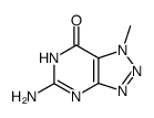 5-amino-1-methyl-1,6-dihydro-[1,2,3]triazolo[4,5-d]pyrimidin-7-one Structure