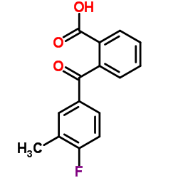 2-(4-Fluoro-3-methylbenzoyl)benzoic acid Structure