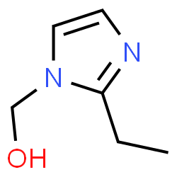 1H-Imidazole-1-methanol,2-ethyl-(9CI) structure