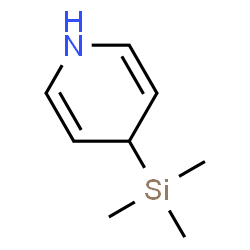 Pyridine, 1,4-dihydro-4-(trimethylsilyl)- (9CI) Structure