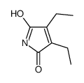 3,4-diethylpyrrole-2,5-dione Structure