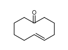 (E)-cyclodec-5-enone结构式
