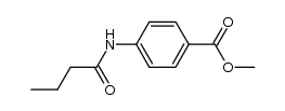 methyl 4-butyramidobenzoate Structure
