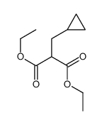 diethyl 2-(cyclopropylmethyl)propanedioate Structure