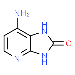 2H-Imidazo[4,5-b]pyridin-2-one, 7-amino-1,3-dihydro- (9CI)结构式