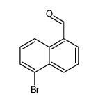 5-bromonaphthalene-1-carbaldehyde结构式