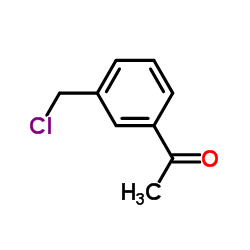 1-[3-(Chloromethyl)phenyl]ethanone structure