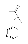 (3S)-3-methyl-4-pyridin-3-ylbutan-2-one Structure