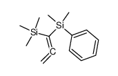 dimethyl[1-(trimethylsilyl)propa-1,2-dien-1-yl]phenylsilane Structure