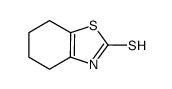 4,5,6,7-Tetrahydrobenzo[d]thiazole-2-thiol Structure