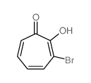 3-Bromotropolone结构式