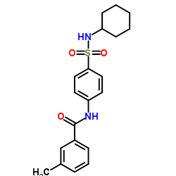 N-[4-(Cyclohexylsulfamoyl)phenyl]-3-methylbenzamide Structure