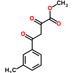 Methyl 4-(3-methylphenyl)-2,4-dioxobutanoate结构式