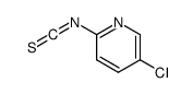 5-chloro-2-isothiocyanatopyridine Structure