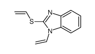 1-ethenyl-2-ethenylsulfanylbenzimidazole结构式