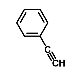 Phenylacetylene structure