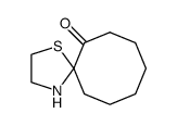 1-thia-4-azaspiro[4.7]dodecan-6-one结构式