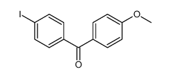 (4-iodophenyl)-(4-methoxyphenyl)methanone结构式