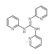 1,2,3-tripyridin-2-ylguanidine structure