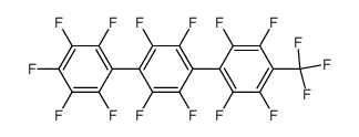 4-pentafluorophenyl 4`-trifluoromethyl perfluoro biphenyl结构式