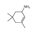 3,5,5-trimethyl-cyclohex-2-enylamine Structure