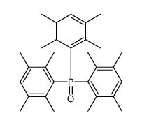 3-bis(2,3,5,6-tetramethylphenyl)phosphoryl-1,2,4,5-tetramethylbenzene结构式