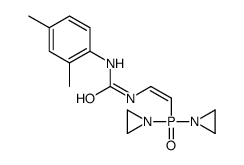 1-[2-[Bis(1-aziridinyl)phosphinyl]vinyl]-3-(2,4-xylyl)urea structure