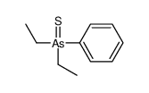 diethyl-phenyl-sulfanylidene-λ5-arsane结构式