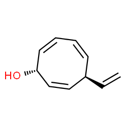 2,4,7-Cyclooctatrien-1-ol, 6-ethenyl-, (1R,6R)-rel- (9CI) structure