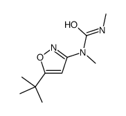 1-(5-tert-butyl-1,2-oxazol-3-yl)-1,3-dimethylurea Structure