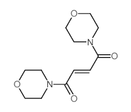 Morpholine,4,4'-(1,4-dioxo-2-butene-1,4-diyl)bis-, (E)- (9CI)结构式