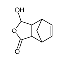 4,7-Methanoisobenzofuran-1(3H)-one, 3a,4,7,7a-tetrahydro-3-hydroxy结构式