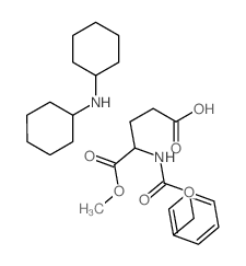 N-cyclohexylcyclohexanamine; 5-methoxy-5-oxo-4-phenylmethoxycarbonylamino-pentanoic acid图片