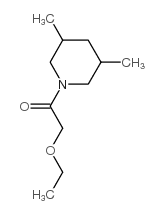 Piperidine,1-(ethoxyacetyl)-3,5-dimethyl- structure